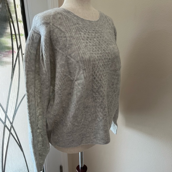 Variegated Cables Crew Sweater - Picture 9 of 9